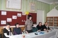 Методист РМК Рябчун  Ніна Іванівна вітає учасників засідання